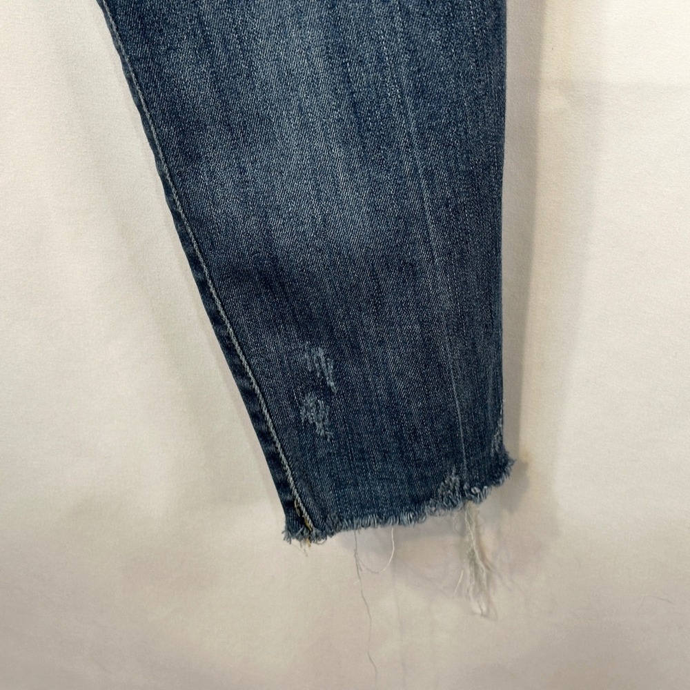 Judy BlueSize 11/30 Jeans Distressed Ripped‎ Skinny Mid Rise Denim Grunge 261 - Picture 8 of 12